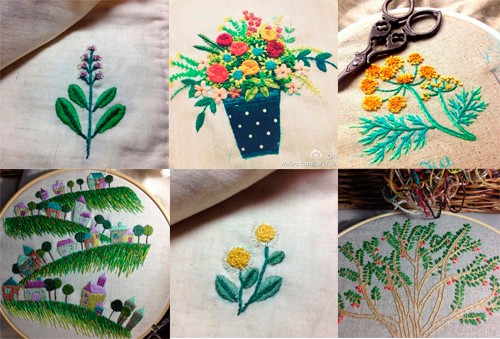 杜莹的刺绣是自学成才,现在已经能在学校开设选修课了