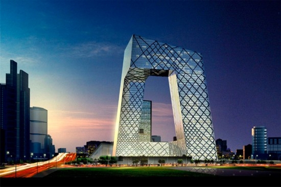 阿塞拜疆最高建筑——火焰塔由三幢火舌造型的大楼组成