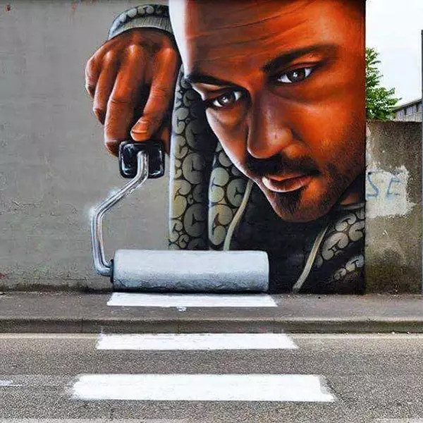 怎么会有如此吸引眼球的街头涂鸦!