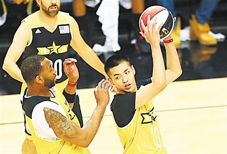 最帅篮球手!吴亦凡进军nba全明星名人赛 拿下6分7篮板