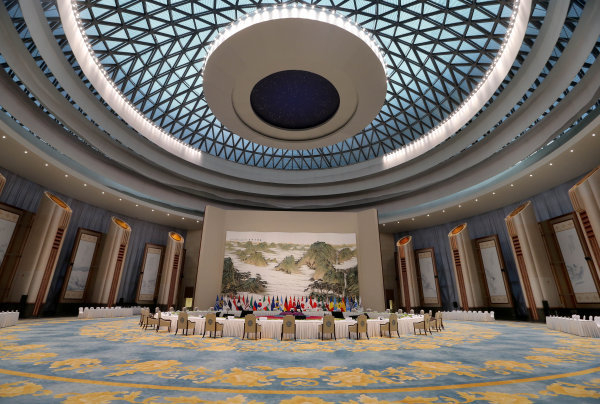 g20杭州峰会主会场 浓浓中国风尽显东方韵味