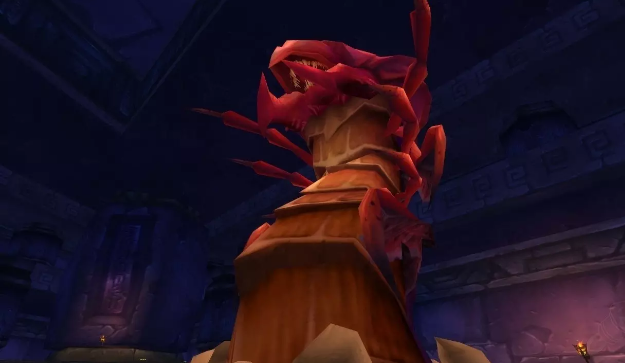 《魔兽世界》中的巨大沙虫boss奥罗