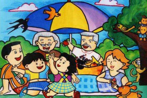 零基础老爸4年手绘2000多幅女儿"成长日记"