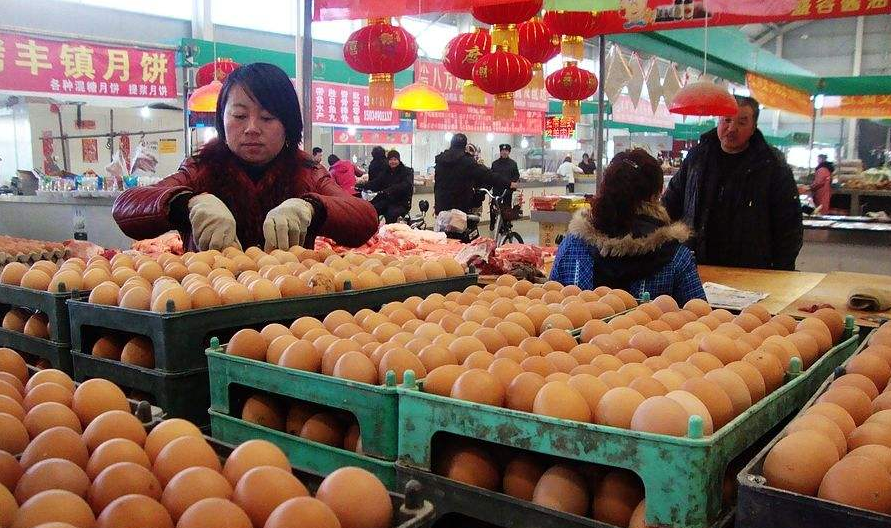 鸡蛋价格一路下行 经营户感叹比蔬菜还便宜
