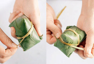 包粽子你绝对想不到这么简单!一学就会!