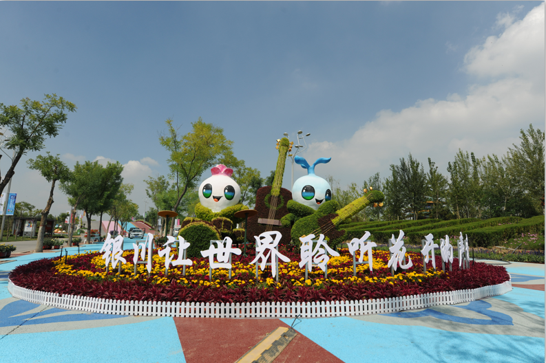 第九届中国花卉博览会开幕 与你相约在银川花海中