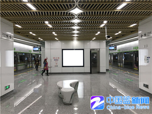 杭州地铁4号线一期南段开通在即 记者带你提前探营南星桥站