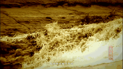 流动的江水动图图片