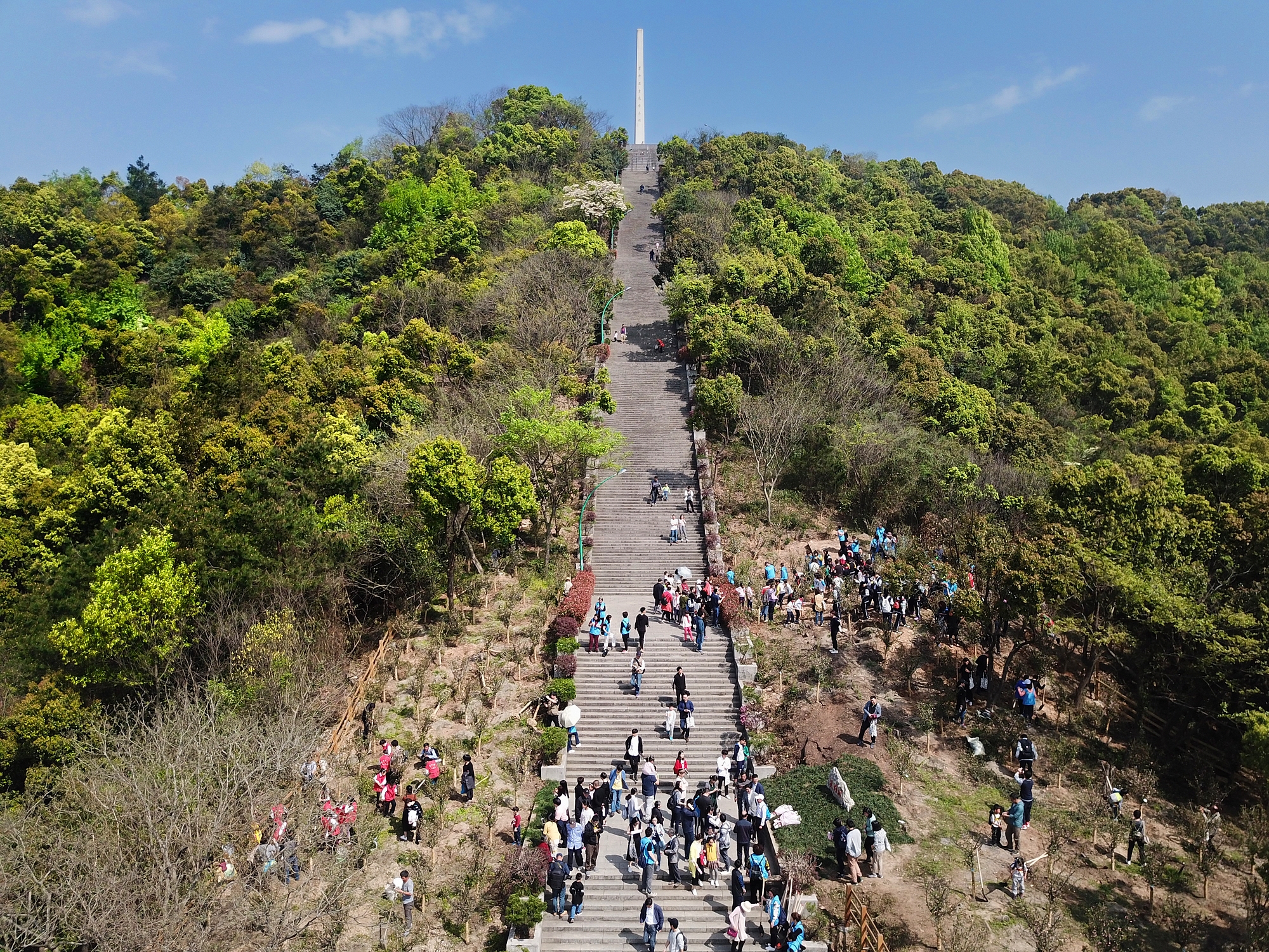 今年清明节当天,杭州主城区七家公墓接待扫墓市民达49.