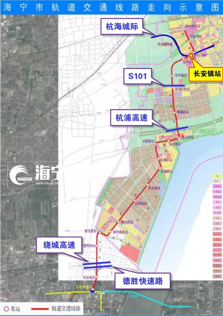 杭州地铁1号线北延线到海宁长安?最新消息是这么说的