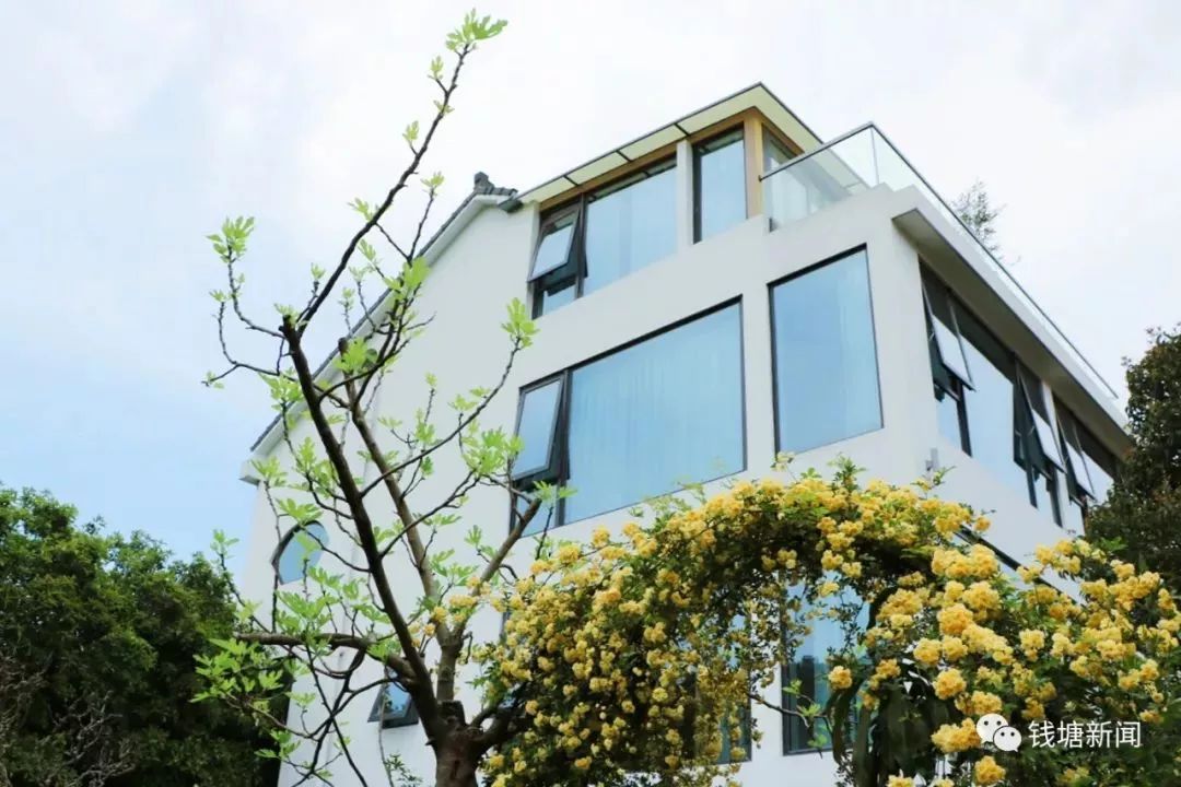 她花4年时间在杭州梅家坞造了一座房 圆了老公民宿梦