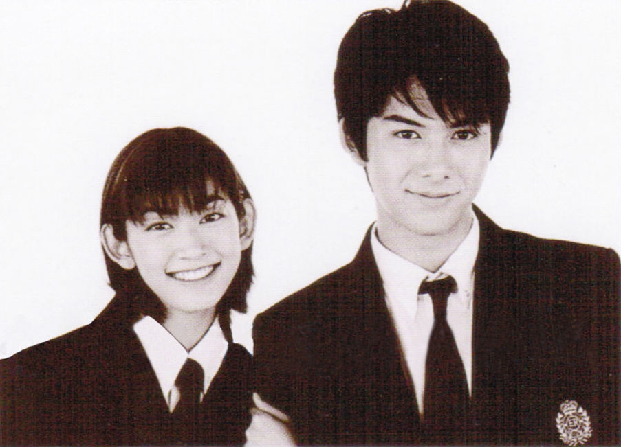 1996年日版《一吻定情》佐藤篮子饰演相原琴子,柏原崇饰演入江直树.