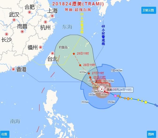 台风又来了?"潭美"未来三天对浙江没影响 国庆可能有降水