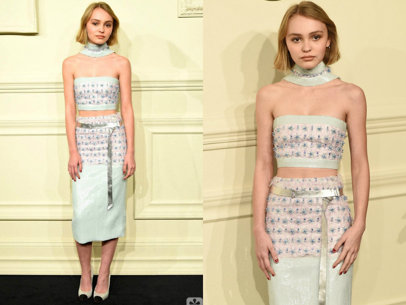 甜茶跟德普女儿约会?老佛爷最爱的小仙女胖得完全认不出来了