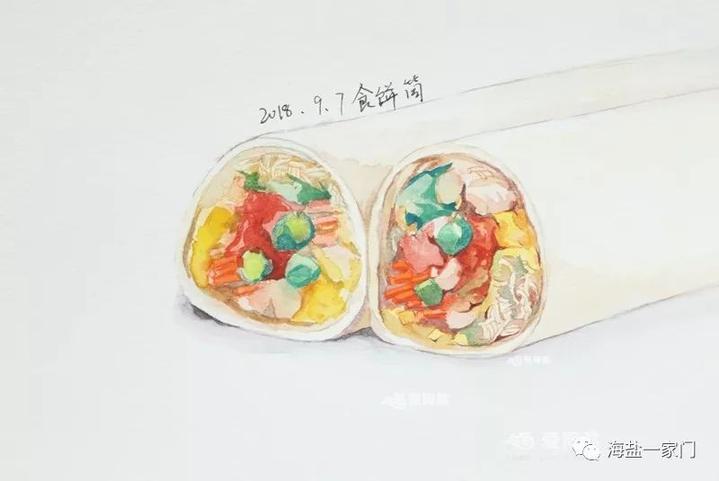 食饼筒图片简笔画图片