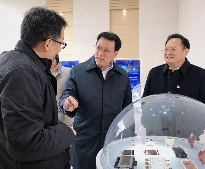 1月2日,袁家军赴嘉兴市考察走访斯达半导体股份有限公司,了解企业在