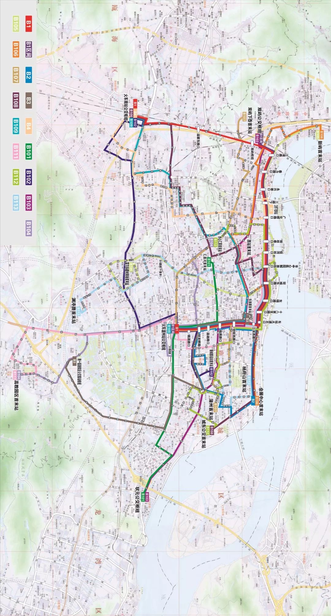 温州brt线路规划图图片