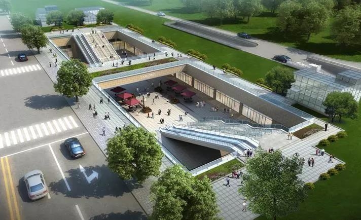 未来科技城核心区块地下空间效果图丨图片来源于网络