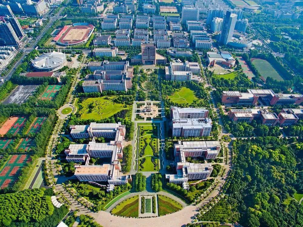 下沙大學城俯瞰圖