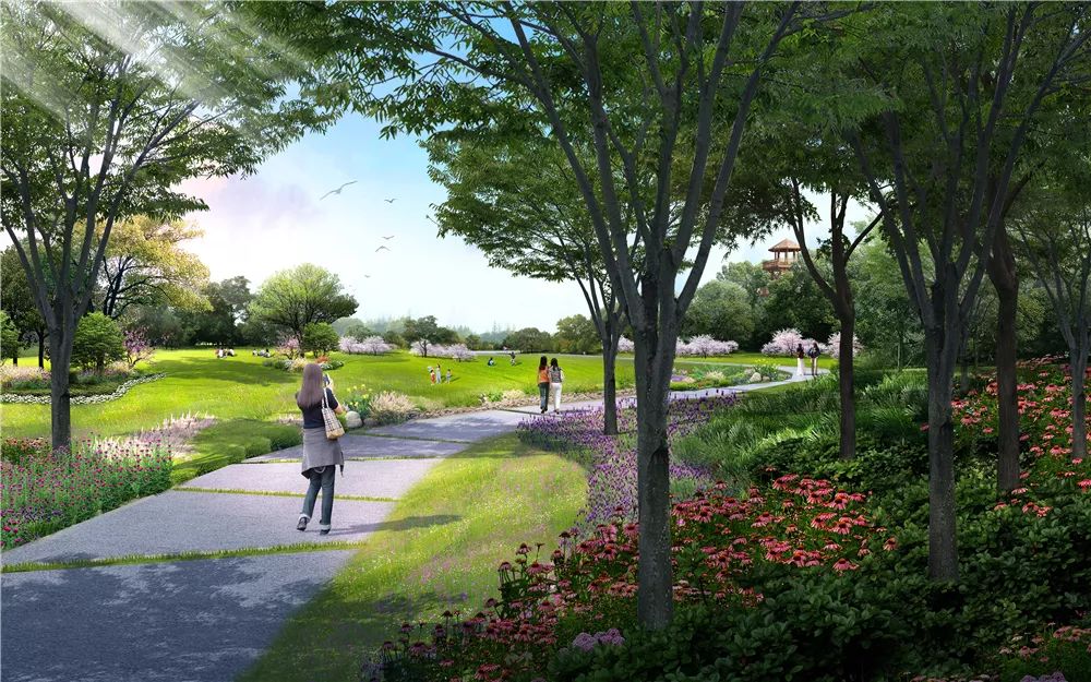 4层空间公园绿地 余杭的"城市森林"来了!预计六月建成