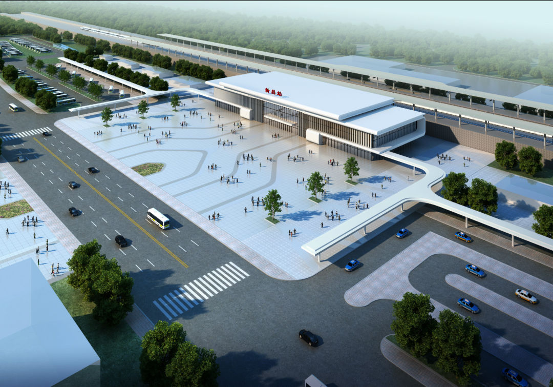 威县火车站规划图图片