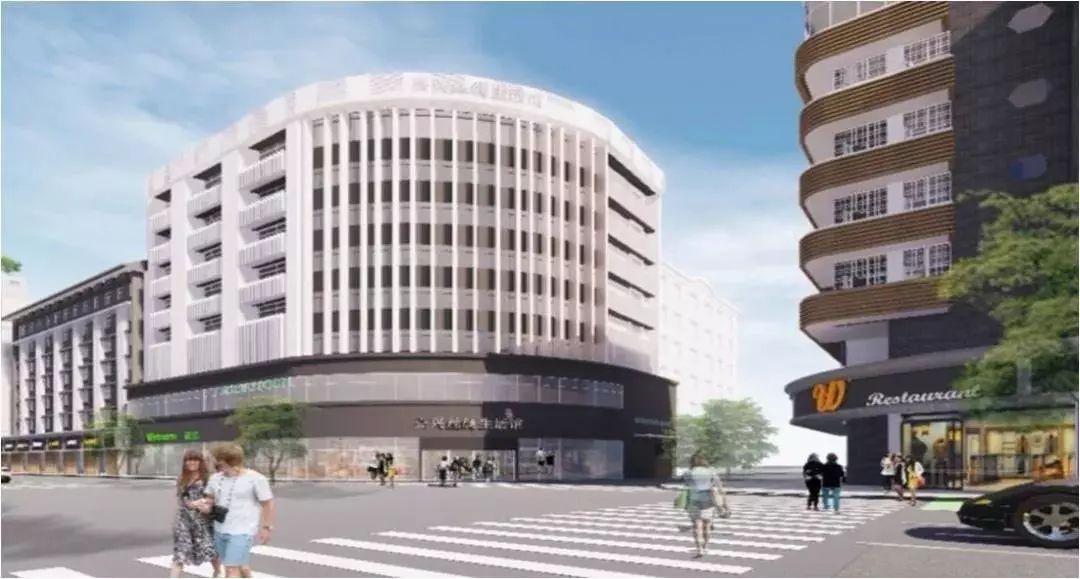 嘉欣丝绸大楼效果图