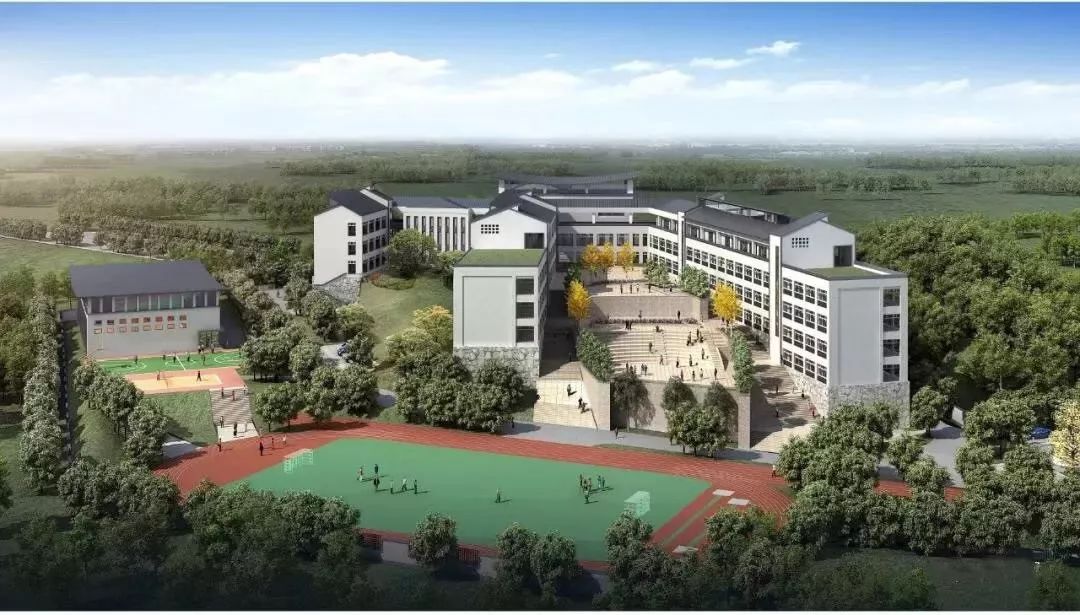 泰顺县第三实验小学效果图 从1957年的全县仅两所初级中学, 到今天