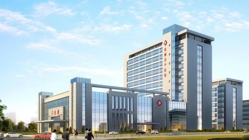 泰顺县中医院效果图