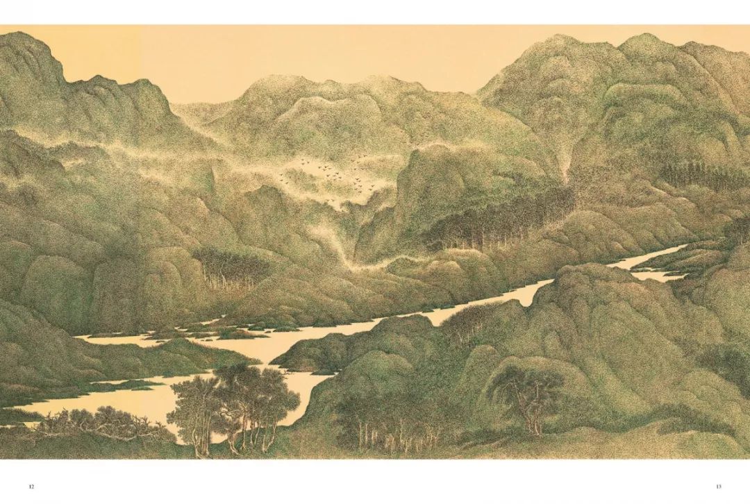 动态丨八百里瓯江一卷藏侯传芳钢笔画长卷在浙江展览馆展出