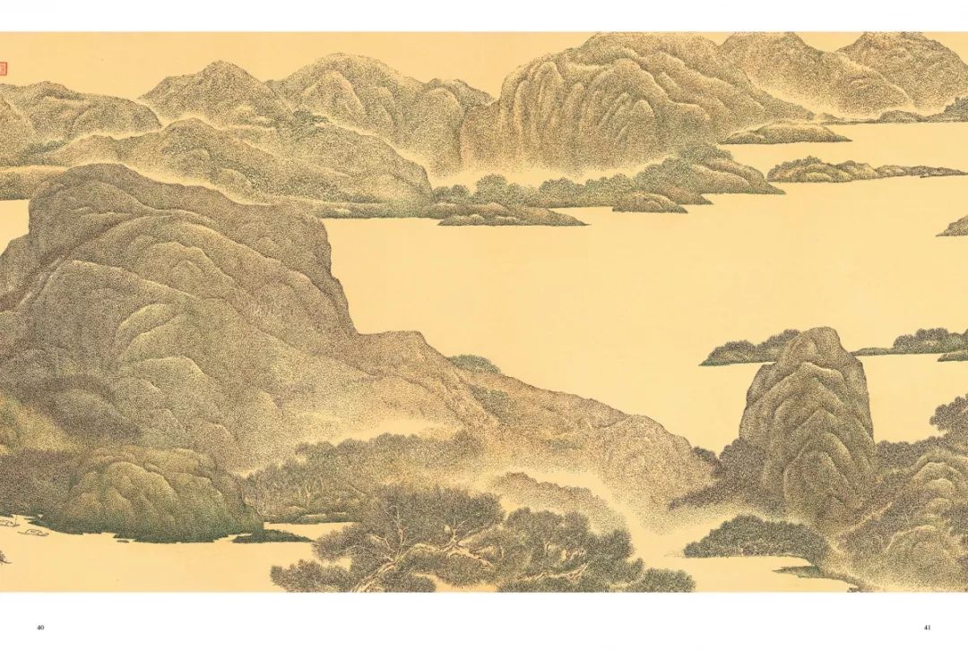 动态丨八百里瓯江一卷藏侯传芳钢笔画长卷在浙江展览馆展出