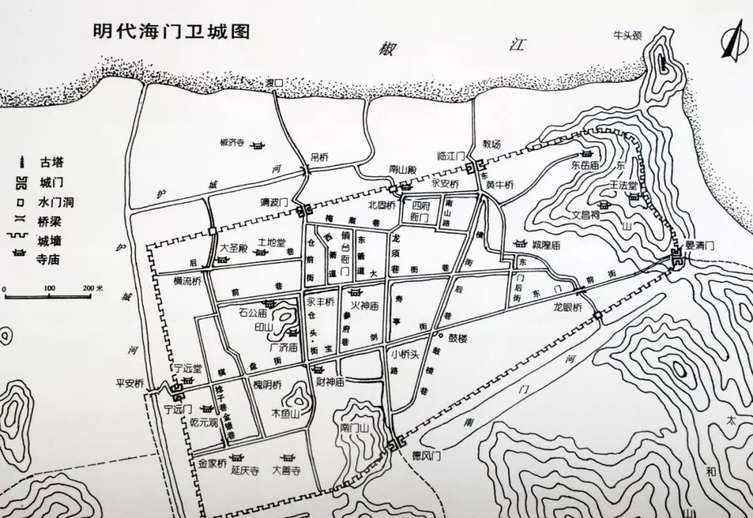 隐在这座山海水城里的几处古城墙,老台州的回忆!