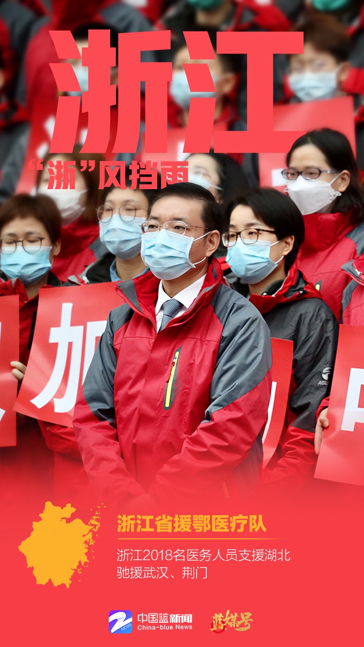 我们等你们回家12张浙江援鄂医疗队名片致敬2018名白衣战士