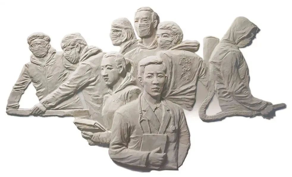 青春似火——《人民日报》刊发中国美术学院,中央美术学院抗疫作品