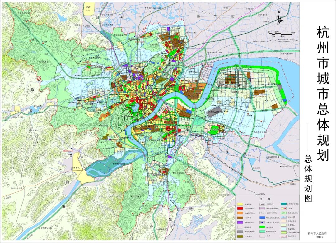 梁山县城市总体规划图图片